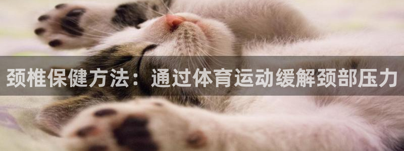 速播体育网：颈椎保健方法：通过体育运动缓解颈部压力